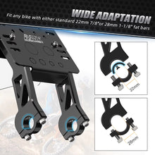 Load image into Gallery viewer, Universal GPS Mount Bracket with Mini Windshield Fairing Kit