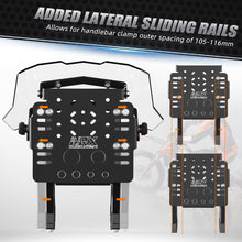 Load image into Gallery viewer, Universal GPS Mount Bracket with Mini Windshield Fairing Kit