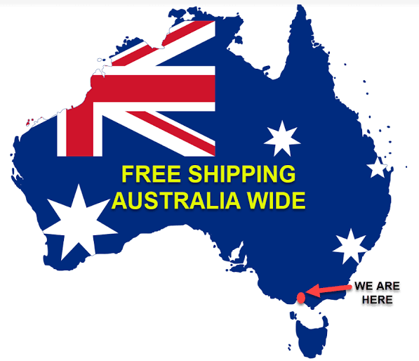 Free shipping, Australia wide
