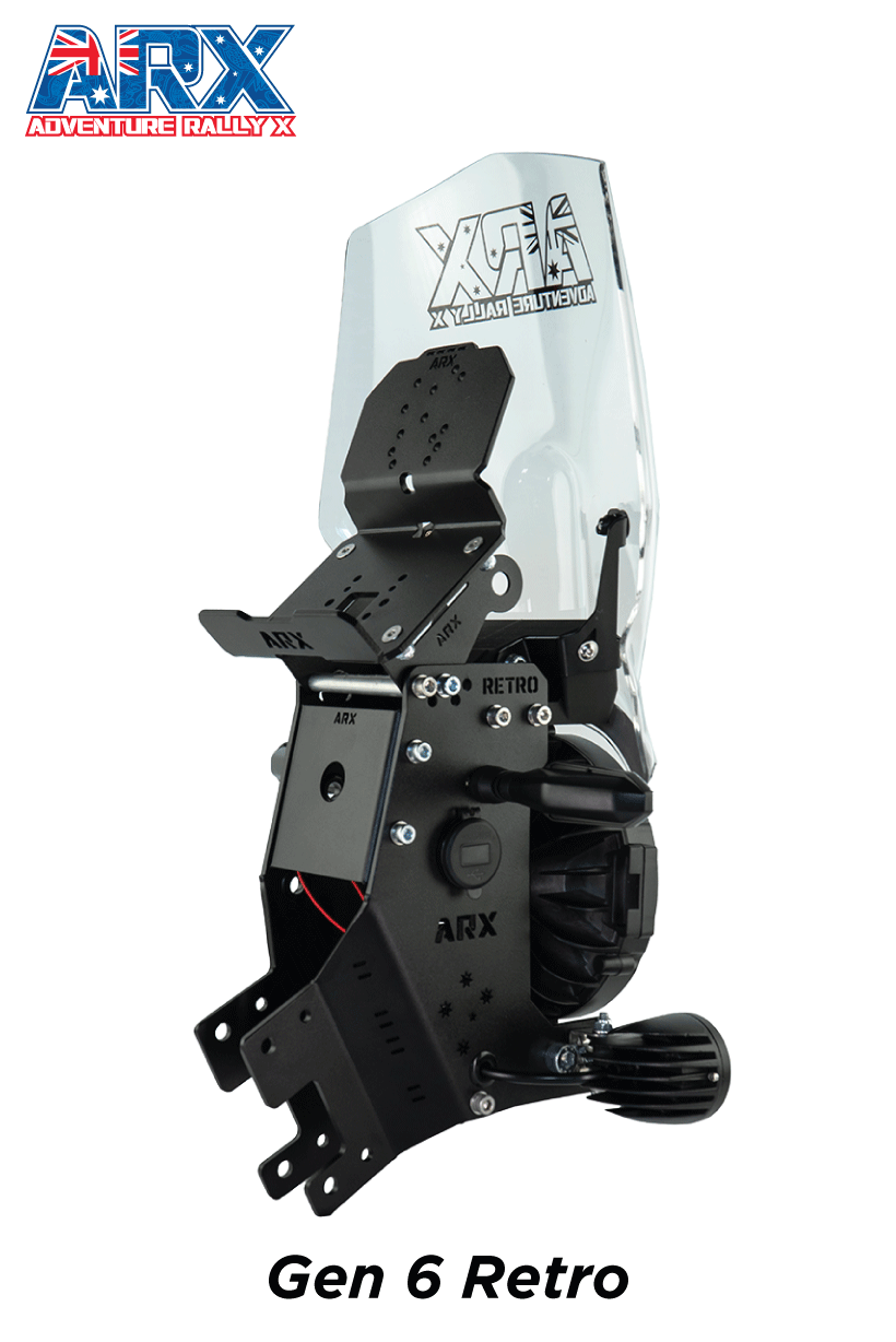 Quad Rally Tower Gen 7 Rally Tower - Kawasaki RETRO Screen – Adventure Rally X