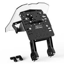 Load image into Gallery viewer, Universal GPS Mount Bracket with Mini Windshield Fairing Kit
