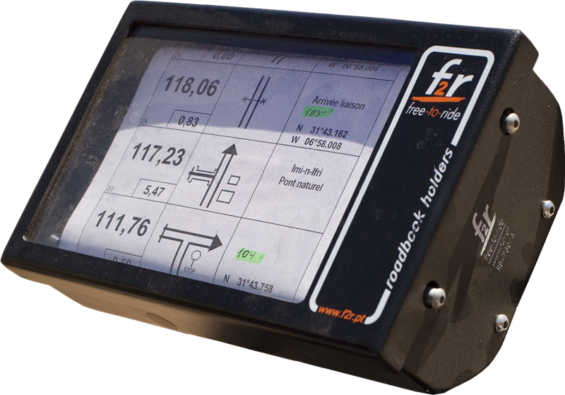 | F2R Roadbook & ICO Dash plate